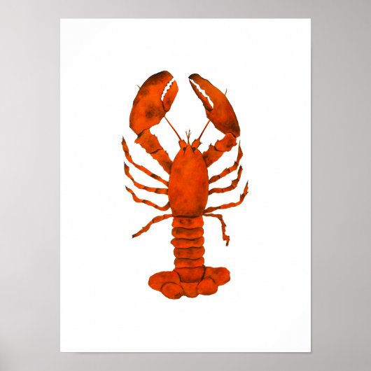 Poster Red Lobster (Devant)