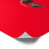 Poster Red Maine Lobsters Thunder_Cove (Coin)