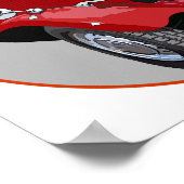 Poster Red MG TD (Coin)