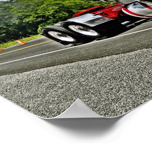 Poster Red on Silver COE (Coin)