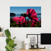 Poster Red Poppies (Bureau à domicile)