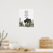 Poster Red Riding Hood Wolf Art (Cuisine)