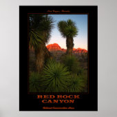 Poster Red Rock Sunrise (Devant)