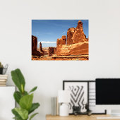 Poster Red Rocks at Arches National Park (Bureau à domicile)