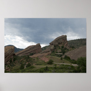 Poster Red Rocks Park Colorado
