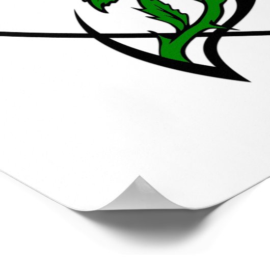 Poster Red Rose Tattoo (Coin)