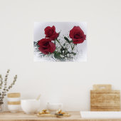 Poster Red Roses (Cuisine)