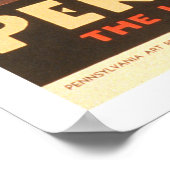 Poster Red Schoolhouse Amish 1938 WPA (Coin)