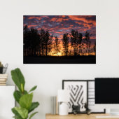 Poster Red Sky at Night (Bureau à domicile)