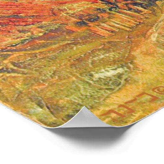 Poster Red Tail Hawk - Vent (Coin)