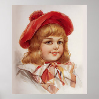 Poster Red Tam Girl