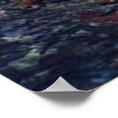 Poster Red Vineyard, Van Gogh (Coin)