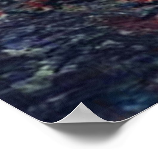 Poster Red Vineyard, Van Gogh (Coin)