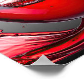 Poster Red Wine Pour Art (Coin)