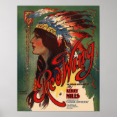 Poster Red Wing Indian Native Arts (Devant)