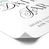 Poster Red Winter Floral Date Nuit Idées Date Jar (Coin)