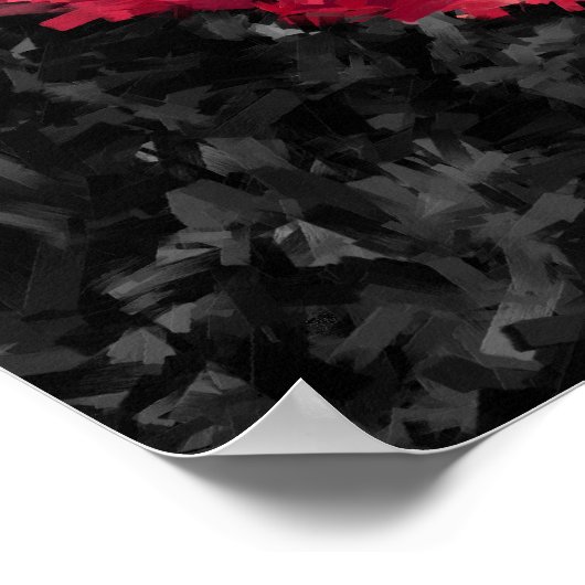 Poster Red Yin (Coin)