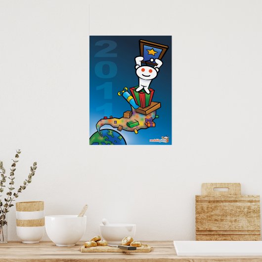 poster reddit Secret Père Noël 2011 (Cuisine)