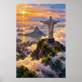 Poster Rédempteur au-dessus des nuages (Devant)