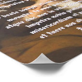 Poster Redemptoris Custos Imprimer (Coin)