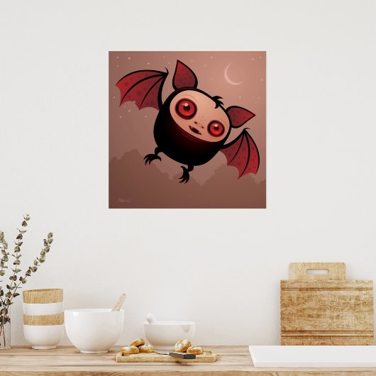 Poster RedEye le Vampire Bat Boy (Cuisine)