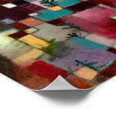 Poster Redgreen et Rythme violet-jaune : Paul Klee 1920 (Coin)