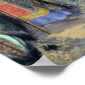 Poster Redon - Bouddha (Coin)