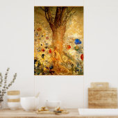 Poster Redon - Bouddha dans sa jeunesse (Cuisine)