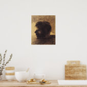 Poster Redon - Chef D'Orphée Sur L'Eau Ou Le Mystique (Cuisine)