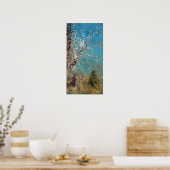 Poster Redon - Figure Sous Un Arbre En Floraison (Cuisine)