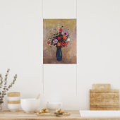 Poster Redon - Fleurs sauvages 1906 (Cuisine)