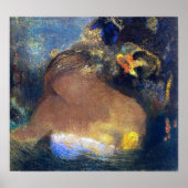 Poster Redon - Ophelia 1898 (Devant)