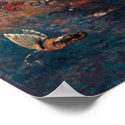 Poster Redon - Papillons (Coin)