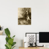 Poster Redon - Paysage 1880 (Bureau à domicile)