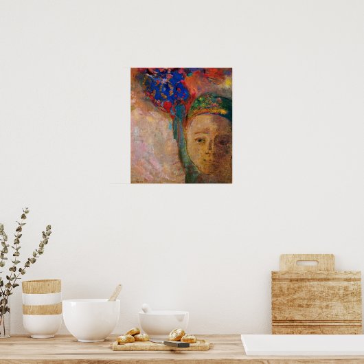 Poster Redon - Pensée 1905 (Cuisine)