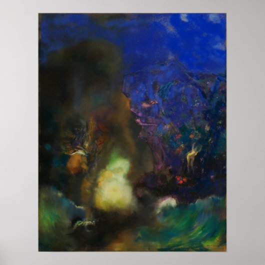 Poster Redon - Roger et Angélique (Devant)