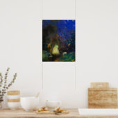 Poster Redon - Roger et Angélique (Cuisine)
