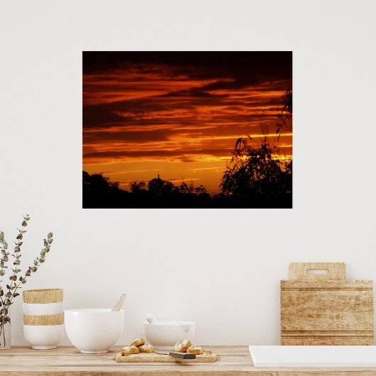 Poster RedSunset (Cuisine)