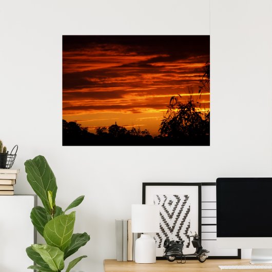 Poster RedSunset (Bureau à domicile)
