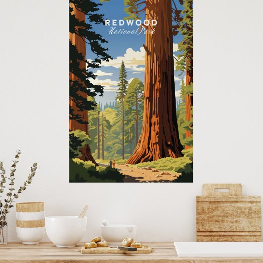 Poster Redwood (Cuisine)