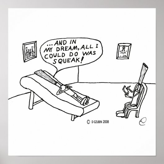 Poster Reed Psychologue White (Devant)