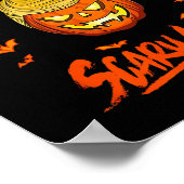 Poster Refaire Halloween Effrayant Encore Drôle Trump  (Coin)