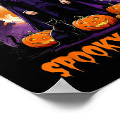 Poster Refaire Halloween Effrayant Encore Drôle Trump Hal (Coin)