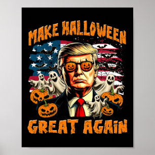 Poster Refaire Halloween Grande Encore Donald Trump Mer S
