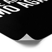Poster Refaire l'Amérique Emo Encore Drôle Goth Nous Idée (Coin)