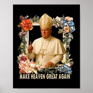 Poster Refaire le ciel à nouveau Donald Trump