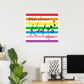 Poster Refaisons de l'Amérique un pays gentil (Bureau à domicile)