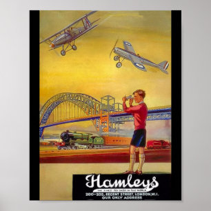 Poster Référentiel d'affiches anciennes pour le magasin d