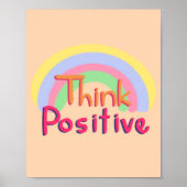 Poster Réfléchir à un devis positif (Devant)