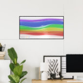 Poster Réfléchir dans les couleurs (Bureau à domicile)
